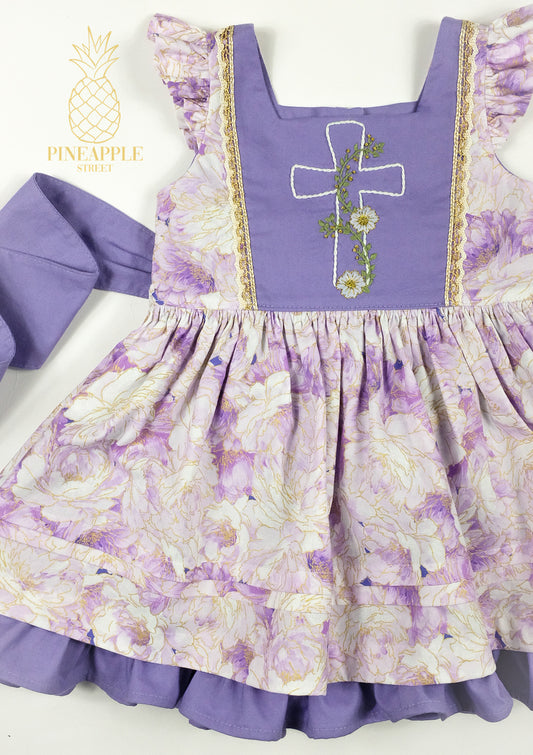 Size 3T He is Risen Easter Dress - Ready to Ship