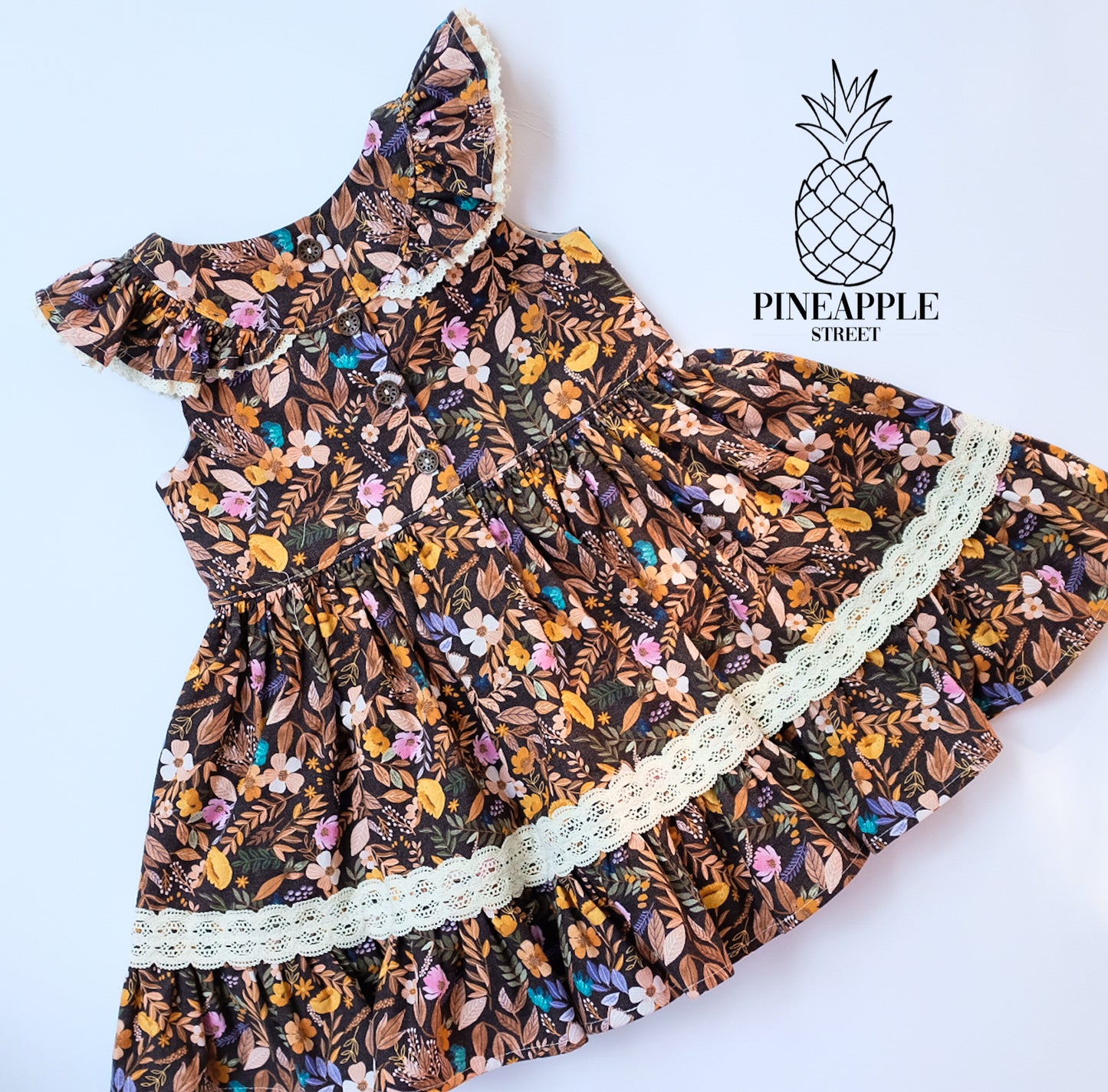 3T Midnight Meadow dress - Ready to Ship