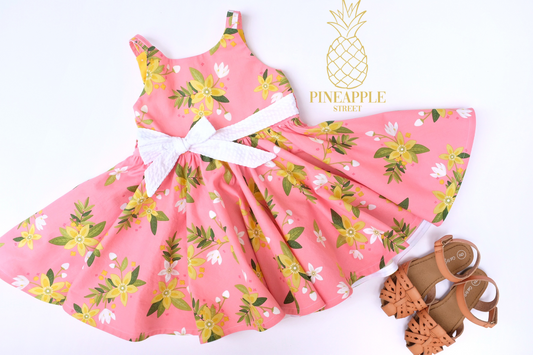 2T Pamplemousse Twirl Dress - Ready to Ship