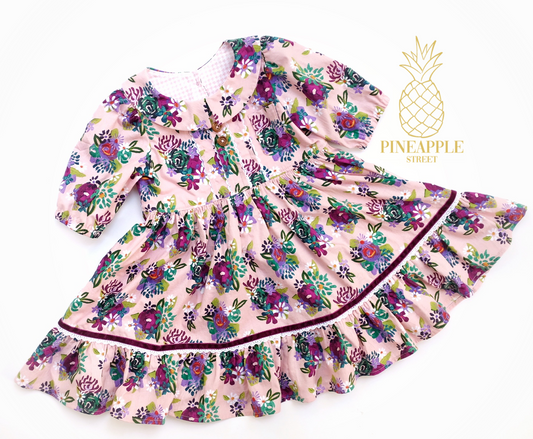 4T Garden Jewels Dress - Ready to Ship