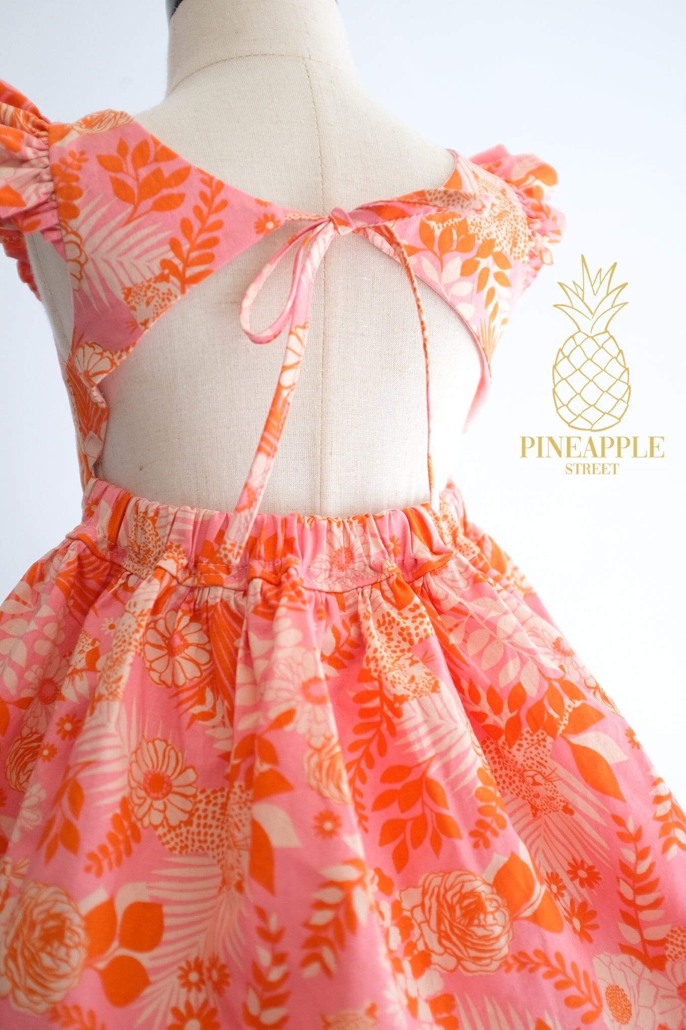 3T Sunset Jungle dress  - Ready to Ship