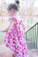 3/4T Dozen Roses High Low Dress - Ready to Ship