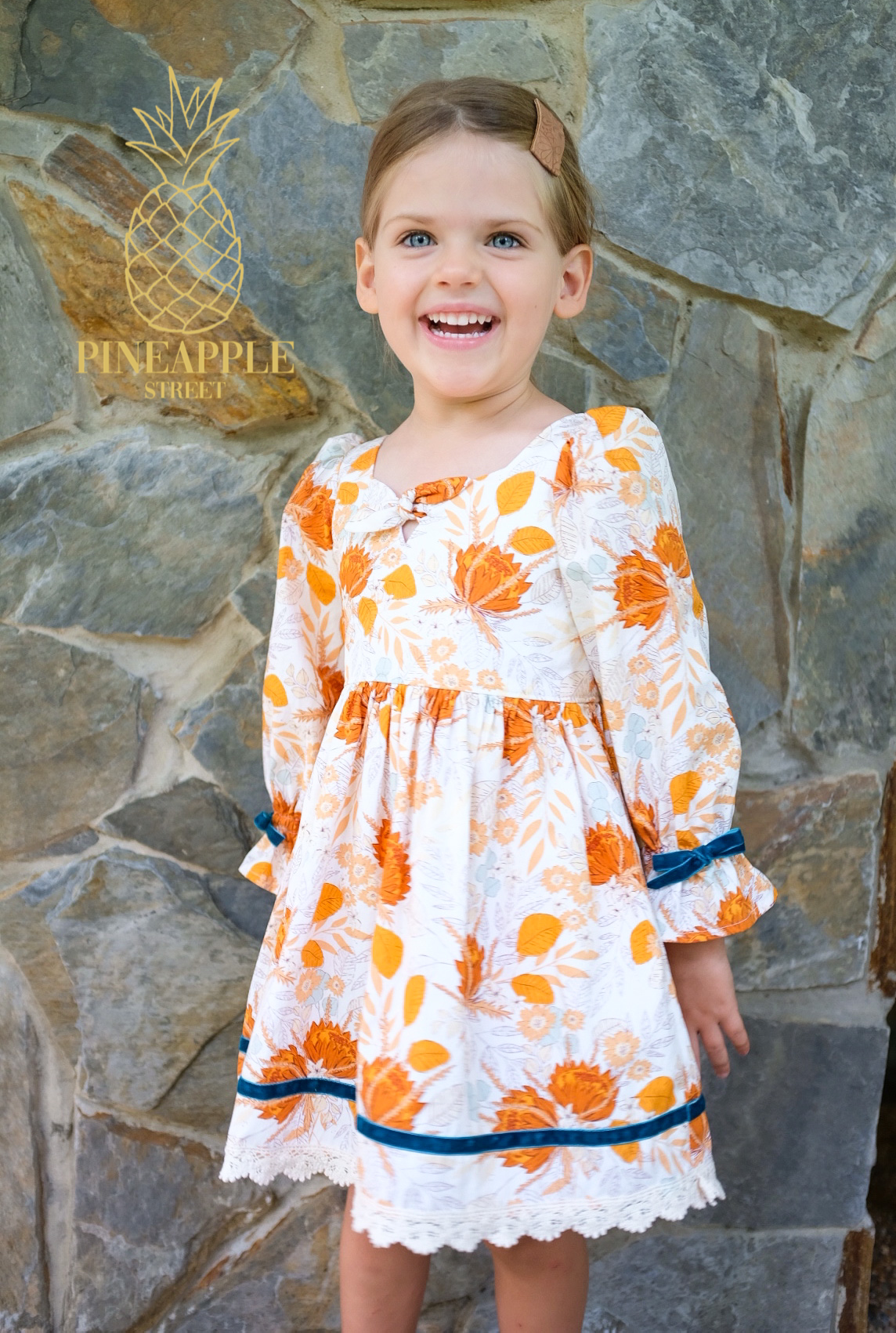 3T Velvet Fall Dress - Ready to Ship