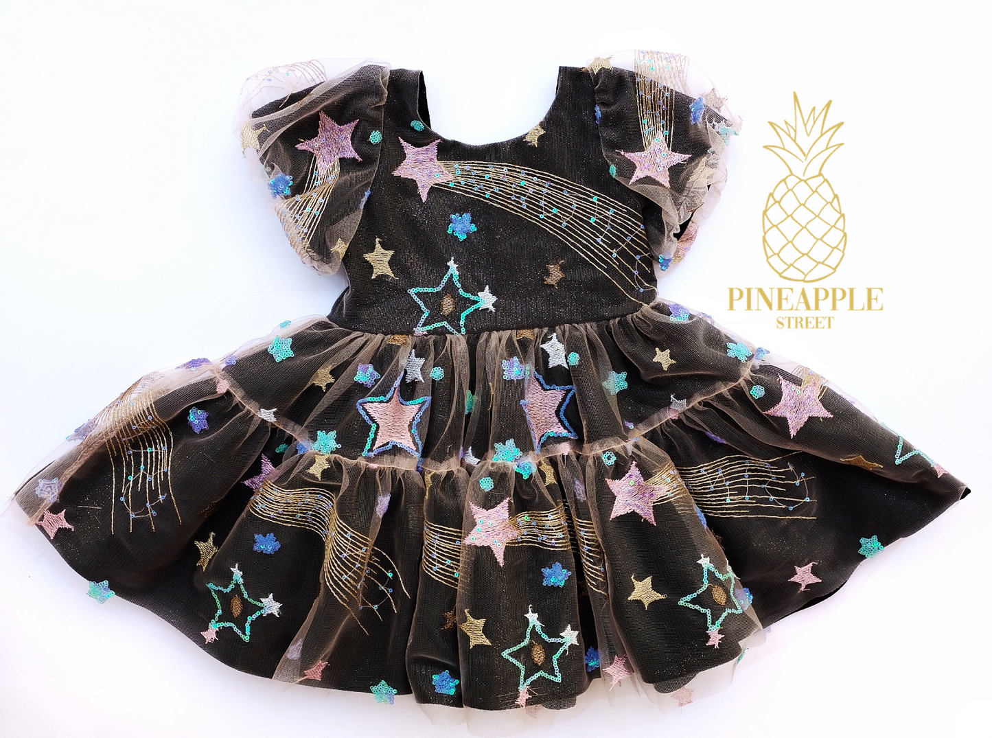 3T Shooting Stars Dress - Ready to Ship